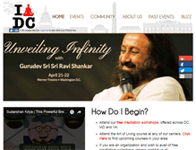 Tablet Screenshot of imeditatedc.org